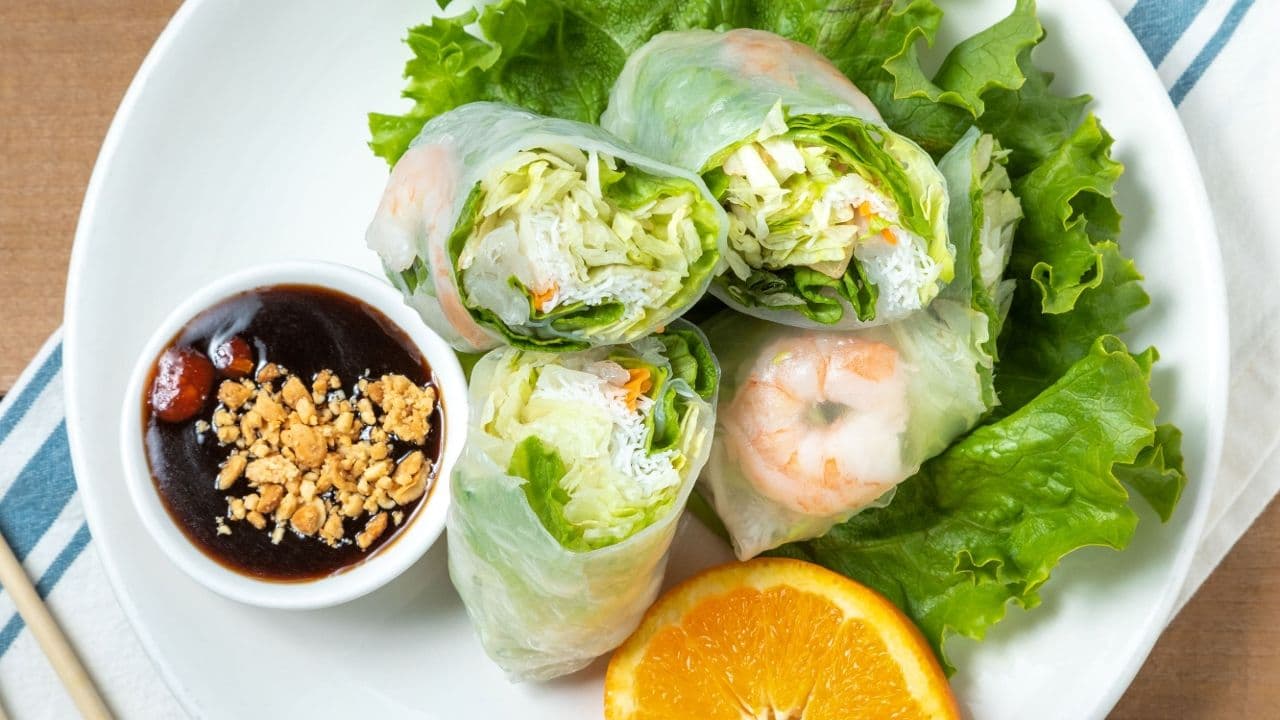 Fresh Rolls Prawns