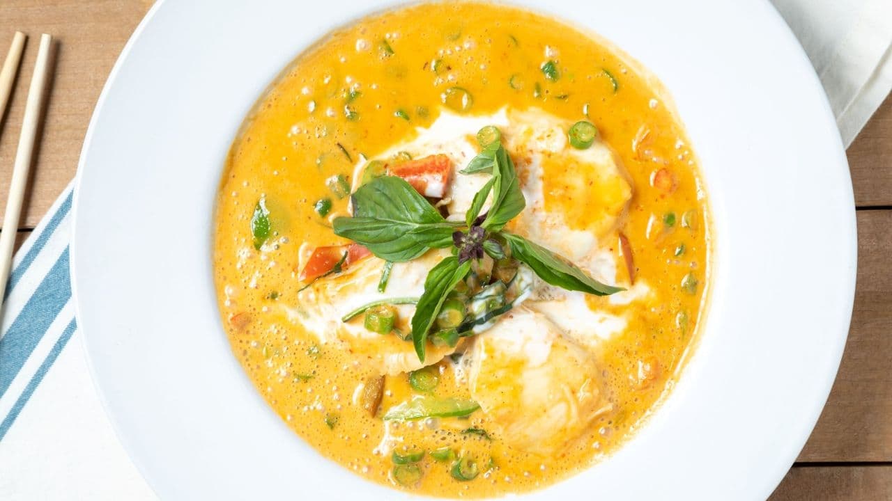 Halibut Cheeks Curry